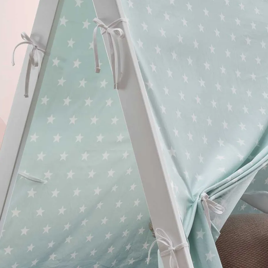 Outlet Wohnen Kinderzimmer Bodenbett im Zelt Design - Polar