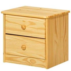 Clearance Wohnen Klassische Holz Nachtkommode aus Kiefer - Kascanu