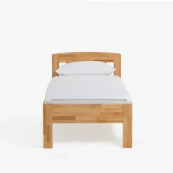 Discount Wohnen Klassisches Holzbett Seriacus mit Kopfteil halboffen