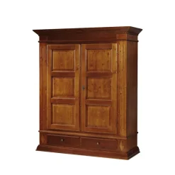 Discount Wohnen Kleiderschrank Gargano in Kirschbaumfarben