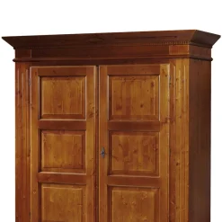 Discount Wohnen Kleiderschrank Gargano in Kirschbaumfarben