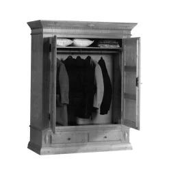 Discount Wohnen Kleiderschrank Gargano in Kirschbaumfarben