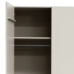 Sale Wohnen Kleiderschrank in Hellgrau - Anela