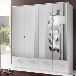 Sale Wohnen Kleiderschrank Mellevos in Weiß