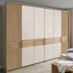 Best Wohnen Kleiderschrank mit 6 Türen 300 cm breit - Emdsiva