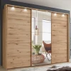 Outlet Wohnen Kleiderschrank mit drei Gleittüren - Formosa