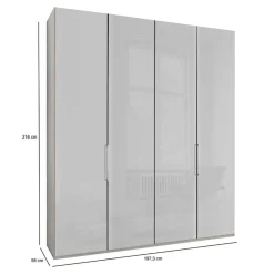 Clearance Wohnen Kleiderschrank mit Falttüren - 2-türig - Olividos