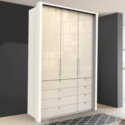 Clearance Wohnen Kleiderschrank mit Gleittür & Schubladen - Zidarie