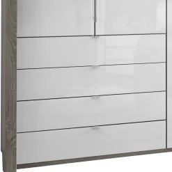 Wohnen Kleiderschrank mit Passepartout & LED Licht - Empresian