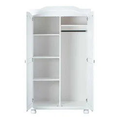 Hot Wohnen Kleiderschrank Nanini in Weiß