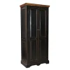 Outlet Wohnen Kleiderschrank Sentiments in Schwarz