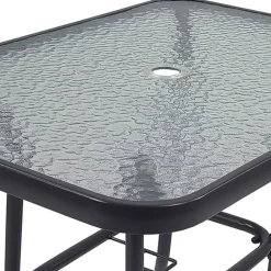 Best Wohnen Kleiner Gartentisch 80x55 cm - Alcamo