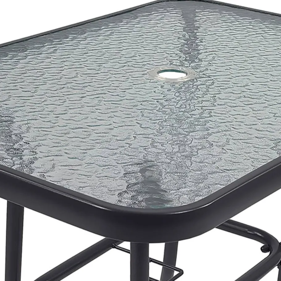 Best Wohnen Kleiner Gartentisch 80x55 cm - Alcamo