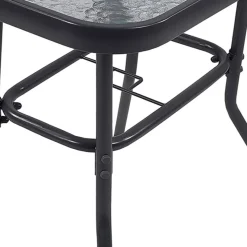 Best Wohnen Kleiner Gartentisch 80x55 cm - Alcamo