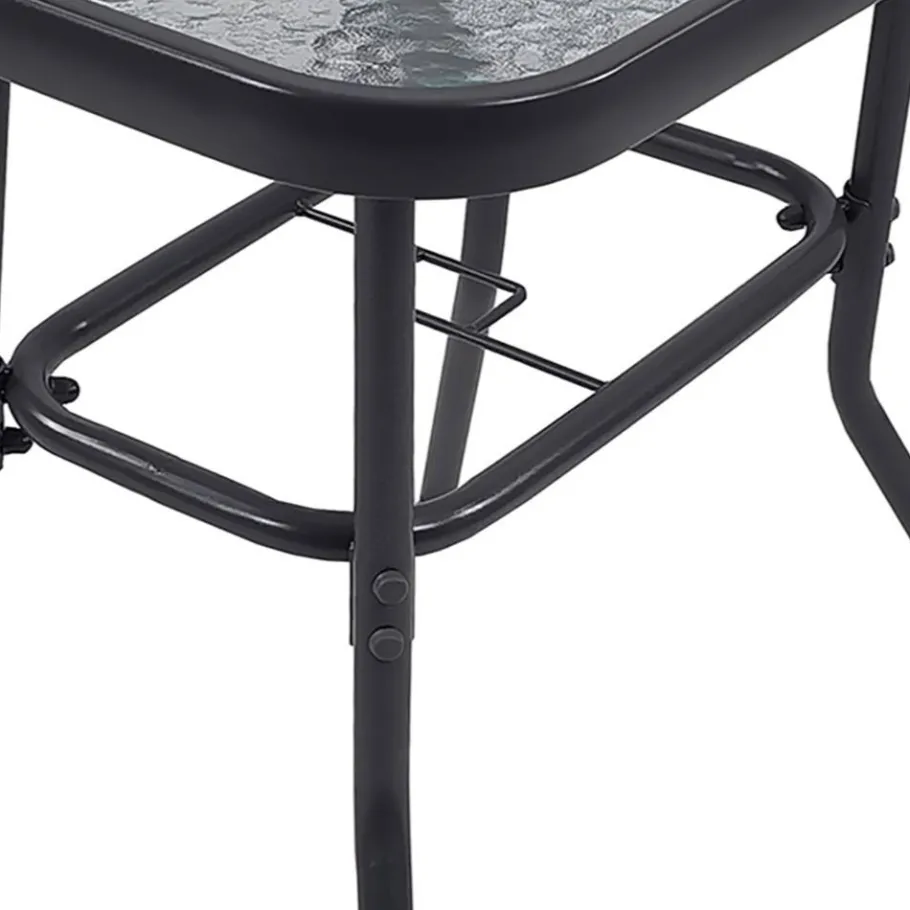 Best Wohnen Kleiner Gartentisch 80x55 cm - Alcamo