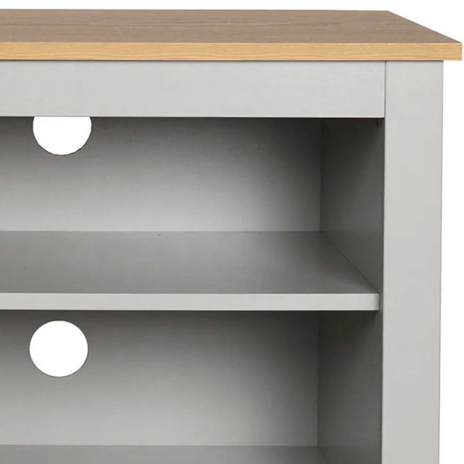 Wohnen Kleiner TV Unterschrank mit 95 cm Breite - Poliesti