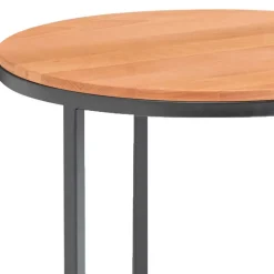 New Wohnen Kleiner Zusatztisch aus Holz Kernbuche - Zolkan