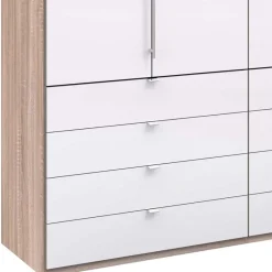 Clearance Wohnen Kombi Kleiderschrank mit 12 Schubkästen - Bosays