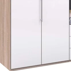 Online Wohnen Kombi-Kleiderschrank mit Spiegel-Falttür - Bosays II