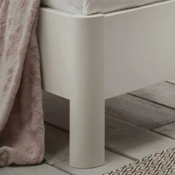 Online Wohnen Komfort Einzelbett Ronis in Weiß