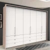 Discount Wohnen Komfort Kleiderschrank mit drei Falttüren - Vaclyn