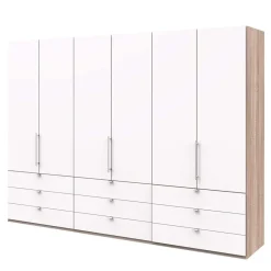 Discount Wohnen Komfort Kleiderschrank mit drei Falttüren - Vaclyn