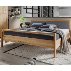Best Wohnen Komfort-Einzelbett in 140x200 aus Wildeiche - Martinez