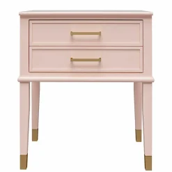 Clearance Wohnen Kommode in Rosa mit Gold - Bafata