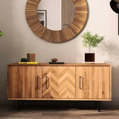 Sale Wohnen Kommode mit drei Türen im Skandi Design - Kerfa