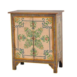 Clearance Wohnen Kommode mit folkloristischen Blumen Motiven - Cacressa
