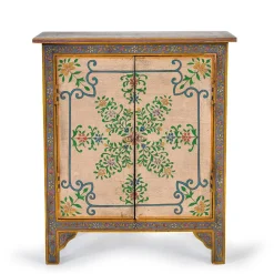Clearance Wohnen Kommode mit folkloristischen Blumen Motiven - Cacressa