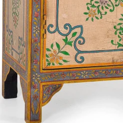 Clearance Wohnen Kommode mit folkloristischen Blumen Motiven - Cacressa