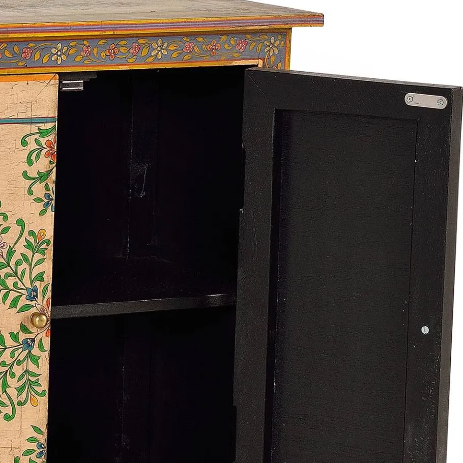 Clearance Wohnen Kommode mit folkloristischen Blumen Motiven - Cacressa