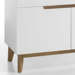 Clearance Wohnen Kommoden Sekretär Wyola in Weiß
