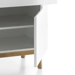 Clearance Wohnen Kommoden Sekretär Wyola in Weiß