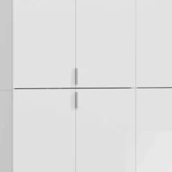 Sale Wohnen Kompakter Kleiderschrank 122x193x34 cm - Ejulia (zweiteilig)