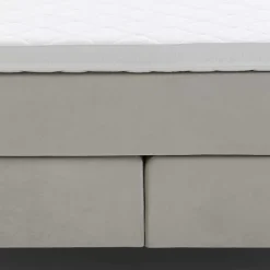 Hot Wohnen Komplett Boxspringbett in Creme - Skowera