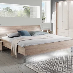 Online Wohnen Komplett-Schlafzimmer in Creme - Rativian (vierteilig)
