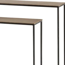 Best Wohnen Konsolentisch Duo in Altmessing - Alouis (zweiteilig)
