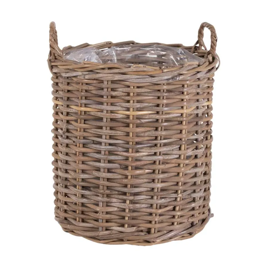 Discount Wohnen Kubu Rattan Körbe in Braun - Veracruz (zweiteilig)