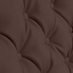 Clearance Wohnen Kunstleder Ohrensessel in Braun - Ziller