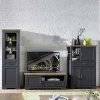 Best Wohnen Landhaus Anbauwand zweifarbig - Thumbs (dreiteilig)