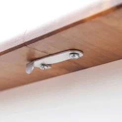 Outlet Wohnen Landhaus Ausziehtisch in Weiß und Eiche - Bordona