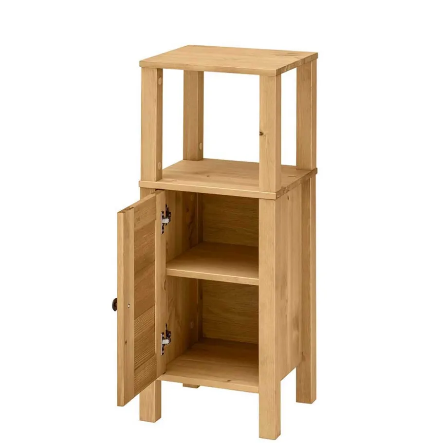 Discount Wohnen Landhaus Badmöbel aus Massivholz - Zavieca (vierteilig)
