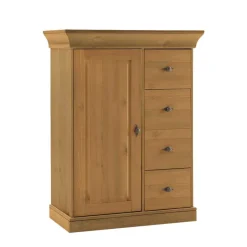 Clearance Wohnen Landhaus Brotschrank Piatra aus Kiefer teilmassiv