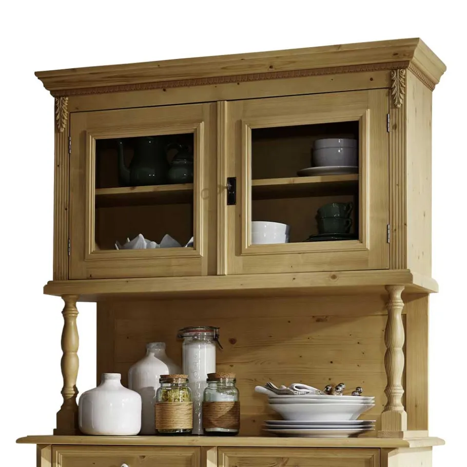 Clearance Wohnen Landhaus Buffetschrank Zalau aus Fichte Massivholz