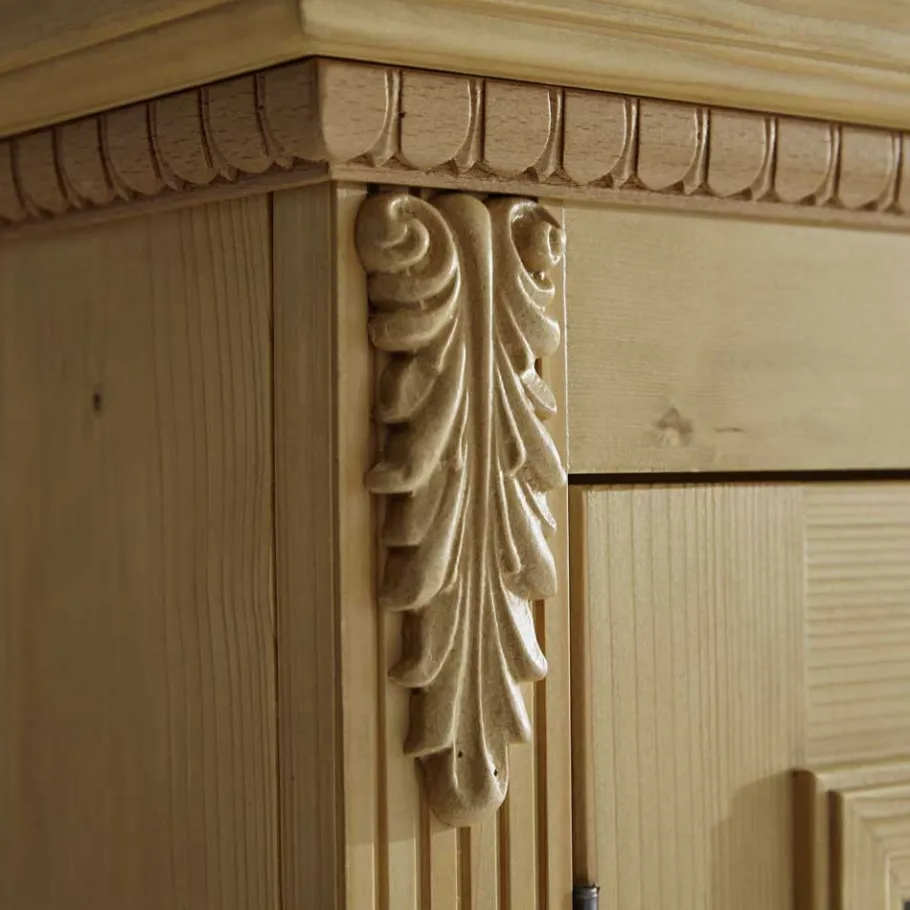 Clearance Wohnen Landhaus Buffetschrank Zalau aus Fichte Massivholz