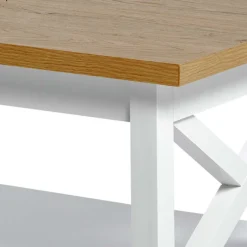 Outlet Wohnen Landhaus Couchtisch mit Ablagboden - Ristina