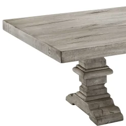 Discount Wohnen Landhaus Design Couchtisch in Eiche Grau - Luisanes