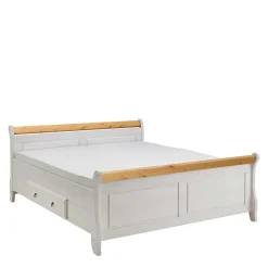 Best Wohnen Landhaus Doppelbett & Nachtkommoden - Oradea (dreiteilig)